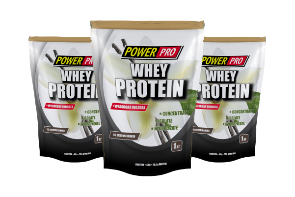 Сывороточный протеин WHEY Ваниль, 1000 г