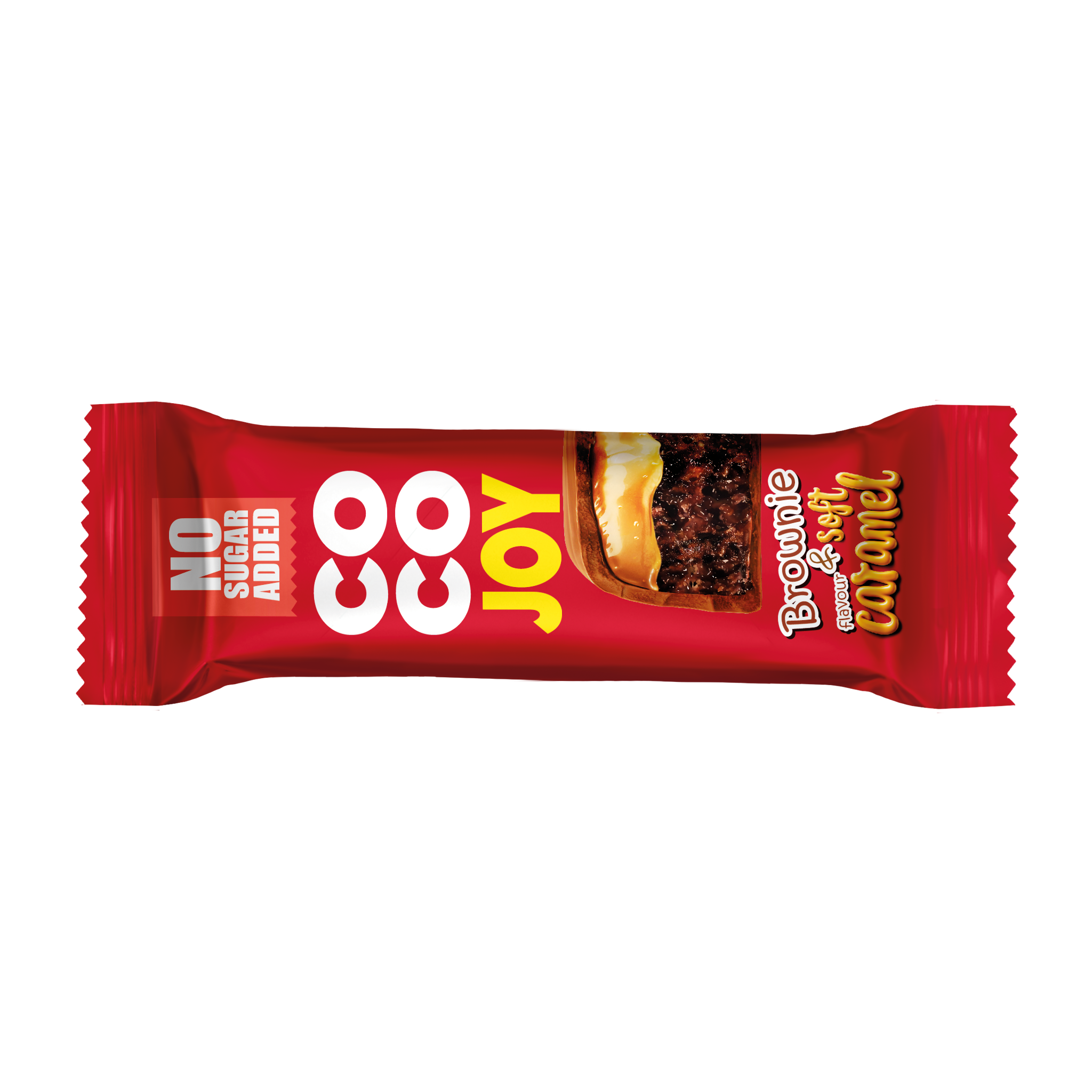 Батончики без сахара COCO JOY брауни-карамель, 40 г.